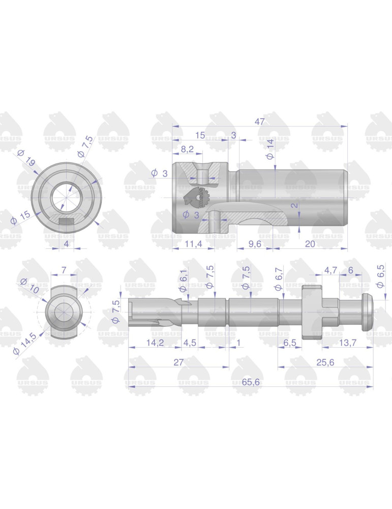 Element FPE 17a-7,5
Element tłoczący pompy wtryskowej 132x58x92 C-330 FPE17A-7.5 ORYGINAŁ URSUS
pomp. wtryskowej


020613
