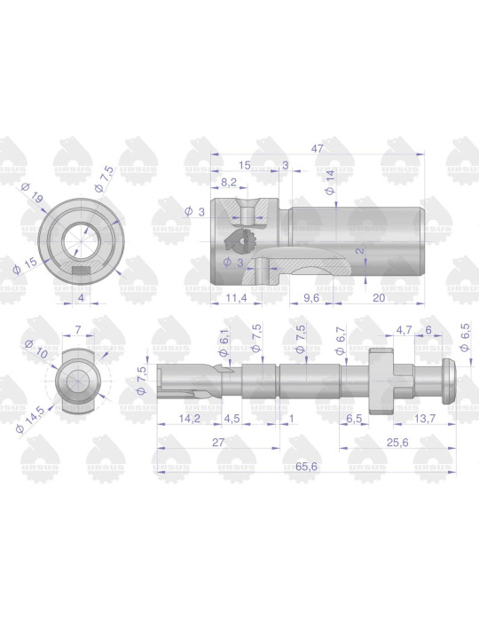Element FPE 17a-7,5
Element tłoczący pompy wtryskowej 132x58x92 C-330 FPE17A-7.5 ORYGINAŁ URSUS
pomp. wtryskowej


020613
