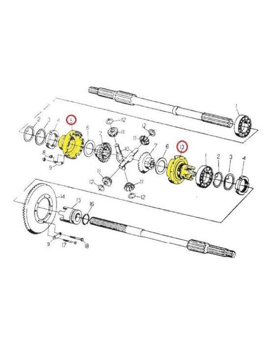 Obudowa 42250050
mechanizmu różnicowego


020182
