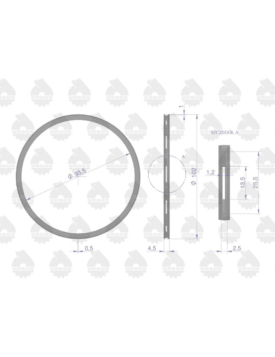 Pierścień 50107050
olejowy
