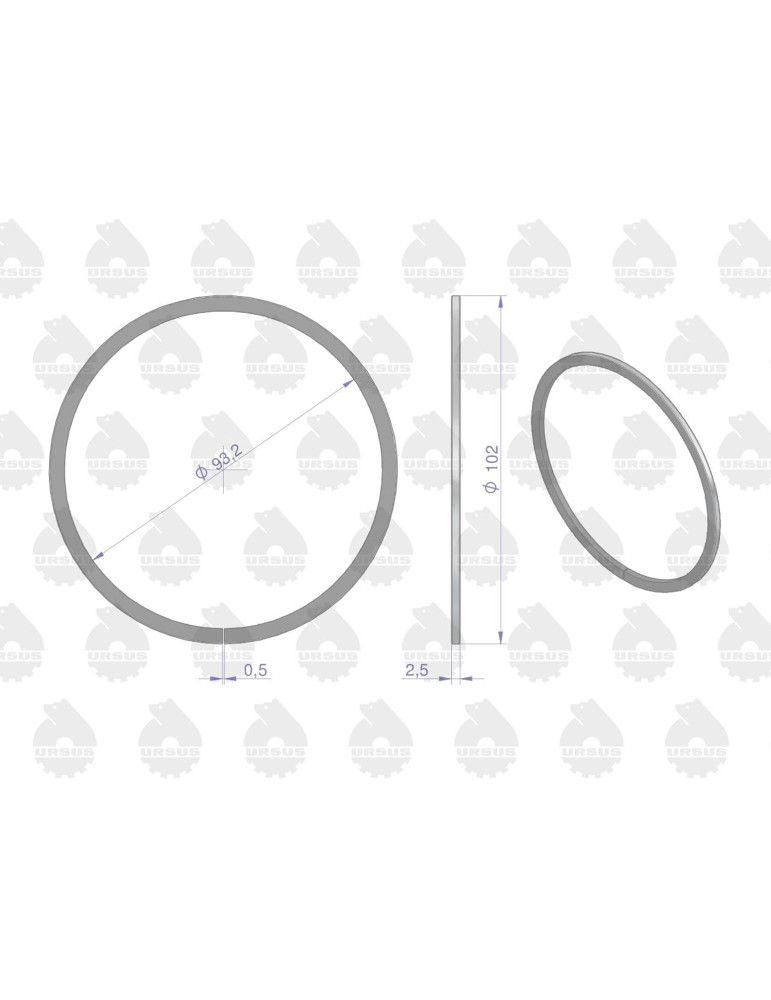 Pierścień 50009260
chrom
