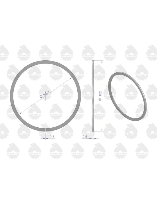 Pierścień 50009260
chrom
