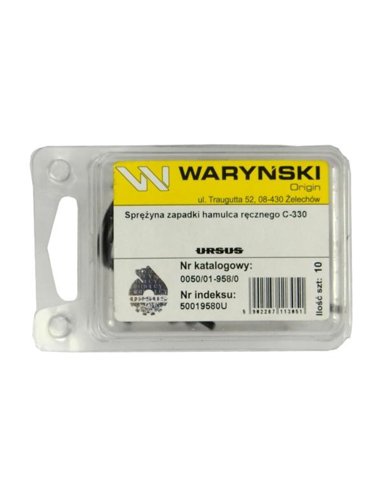 SPRĘŻYNA 50019580
zapadki ham
