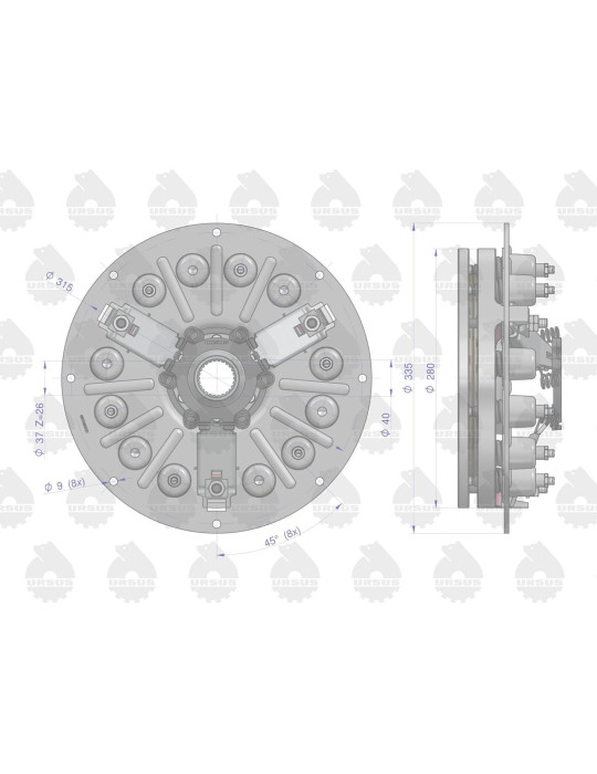 SPRZĘGŁO KPL.ST TYP
42212110 KPL.
trzy łapki starszy typ