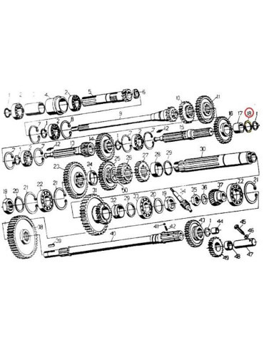 PIERŚCIEŃ 50011470
oporowy łożyska skrzynia c330 2