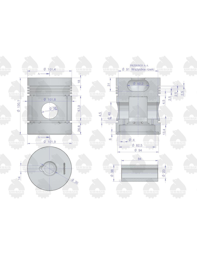 ZESTAW NAPRAWCZY C-330M URSUS
C-330m URSUS  50000000MU