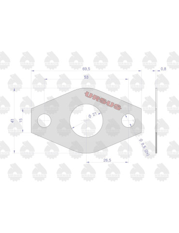 U SSAK POMPY OLEJU SILNIKA 50103100
 2