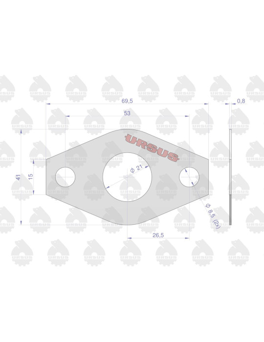 U SSAK POMPY OLEJU SILNIKA 50103100
