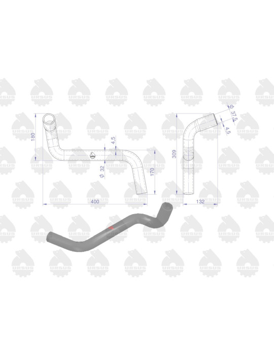ZESTAW PRZEWODÓW CHŁODNICY C-330
KPCHC-330U