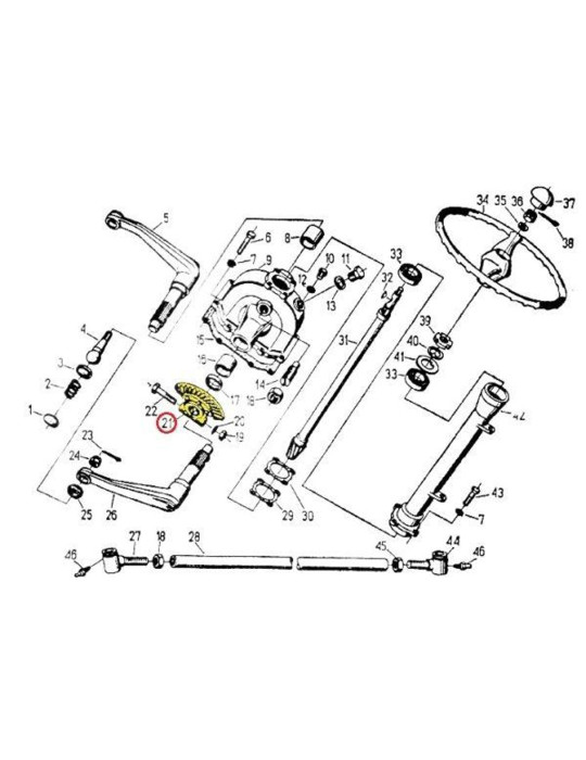 WYCINEK 42280040 KOLUMNY OEM URSUS
42280040U