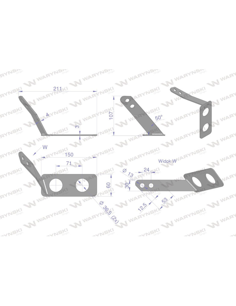WSPORNIK GNIAZD HYDR. C-330 EURO
Wspornik gniazd szybkozłączy hydraulicznych w ciągniku Ursus C-330 Waryński
Indeks W-U2-C330

