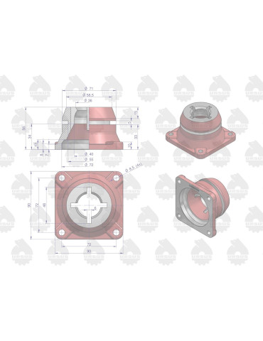 Łożysko 50011040
dźwigni zmiany biegów

AR020207
 2