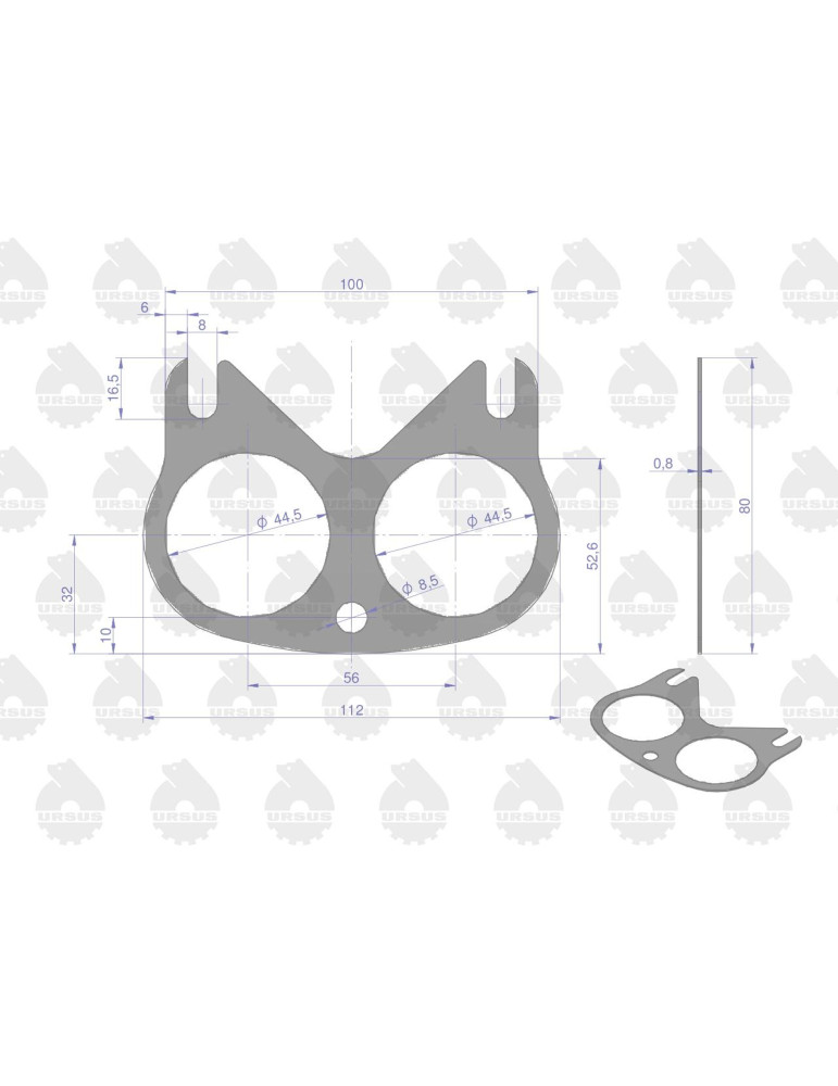 ZESTAW U C330 GŁOWICY
KPL.C330GU
