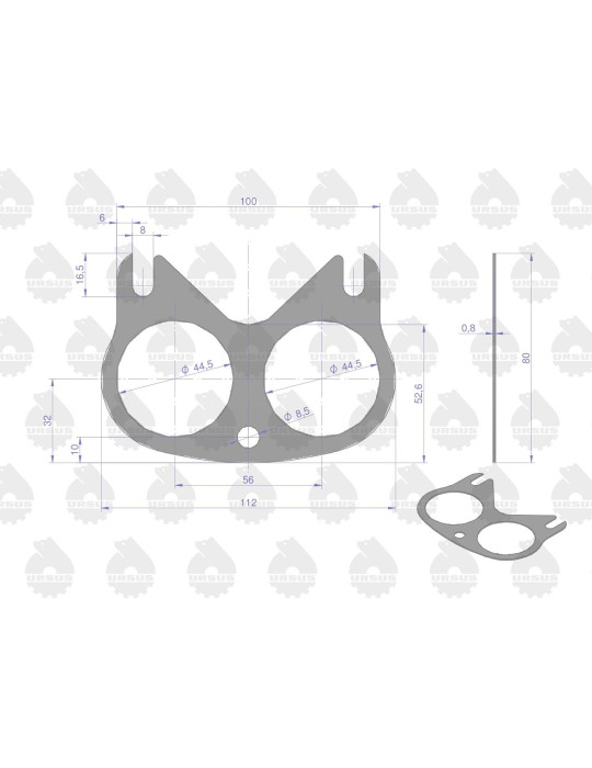 ZESTAW U C330 GŁOWICY
KPL.C330GU