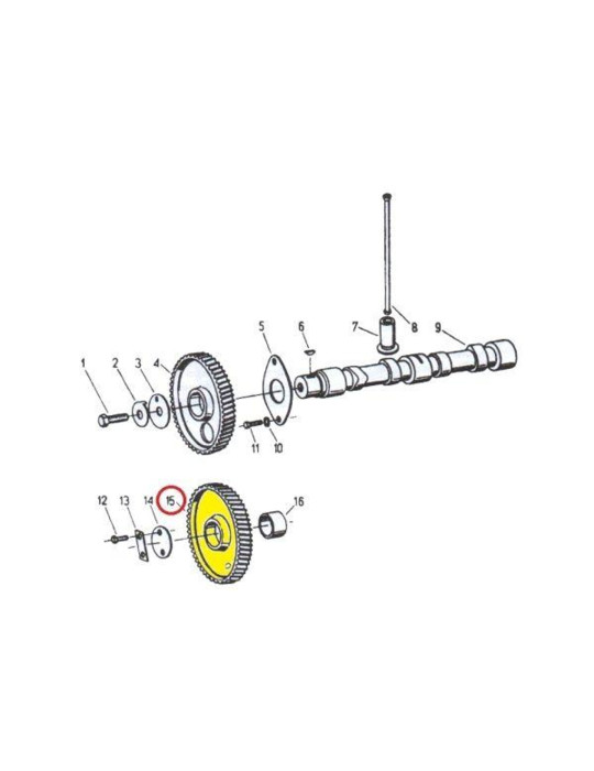 Koło 42040110
pośred.rozrządu  C-330 
50002060