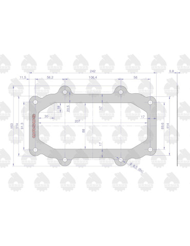 Uszczelka 50016160
korpusu przekładni kierowniczej


020009
 2