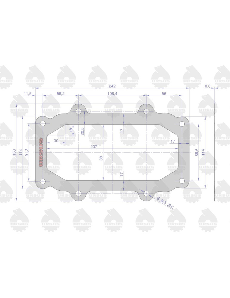 Uszczelka 50016160
korpusu przekładni kierowniczej


020009
