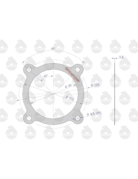 Uszczelka POKRYWA POKRYWA WAŁKA SPRZĘGŁOWEGO
50011270   lufa
pokrywy łożyska wałka napęd.

