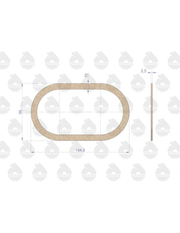 Uszczelka 50003070
pokr. bocznej
AR020077 2