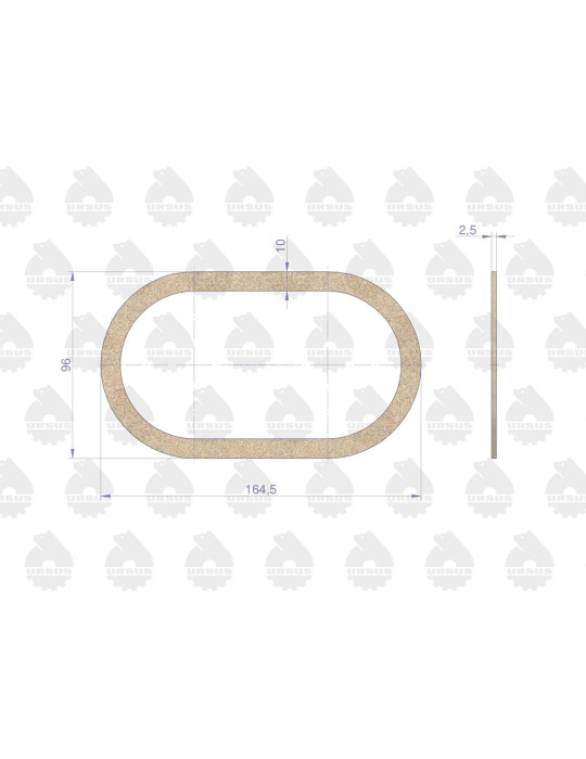 Uszczelka 50003070
pokr. bocznej
AR020077