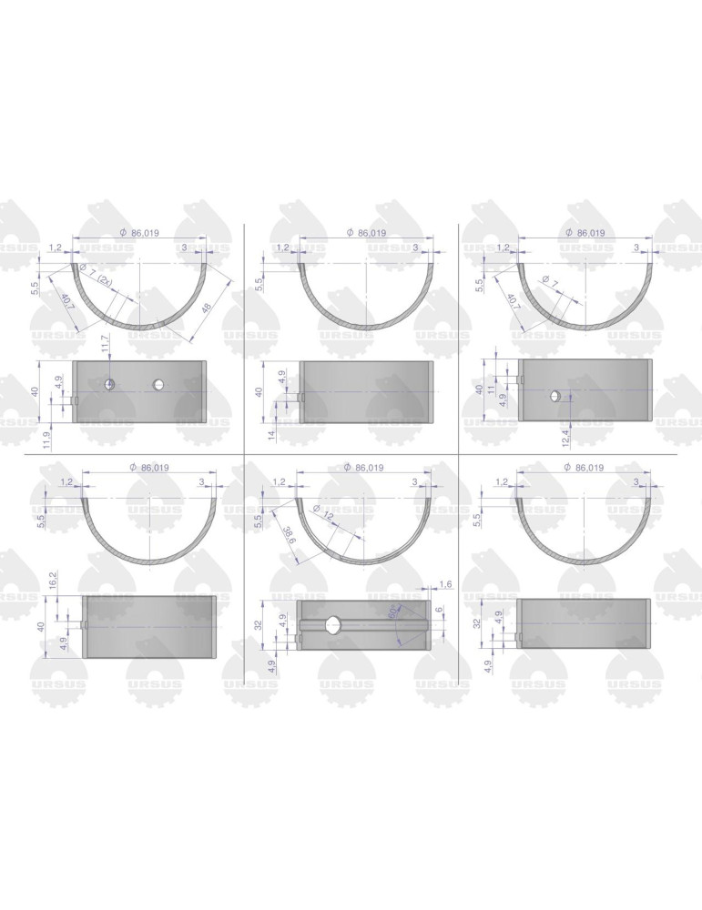 PANEWKA GŁ.N025 URSUS OEM
9006023110U