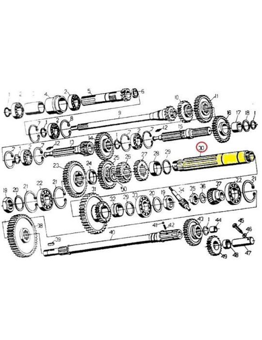 WAŁEK 50011280 posredni
pośredni krótszy c330
