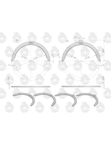 PÓŁPIERŚCIENIE KPL. N020 C-330
50103980
N020 9006062110
 2