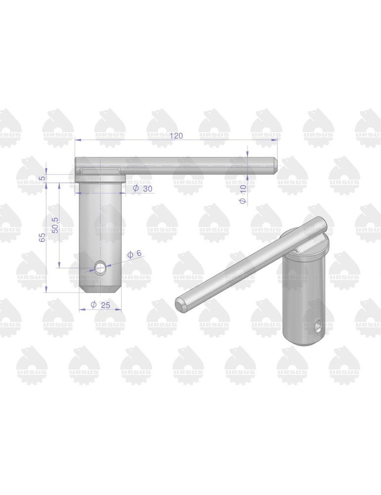 Sworzeń 80459050
nośnika haka transp.4szt
2