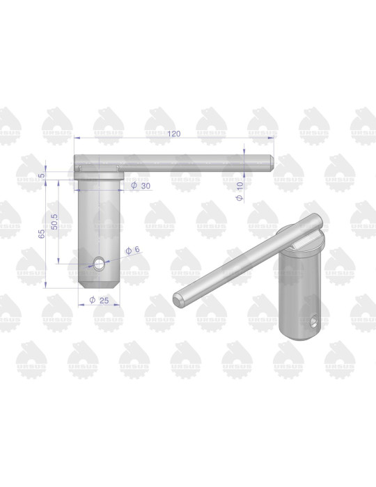 Sworzeń 80459050
nośnika haka transp.4szt
2