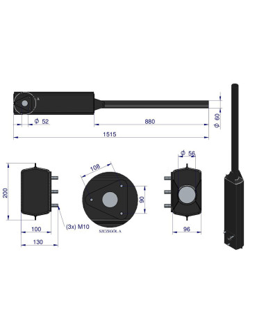 TŁUMIK BOCZNE MOCOWANIE EMALIA
 87014020E
boczny długi emalia 2