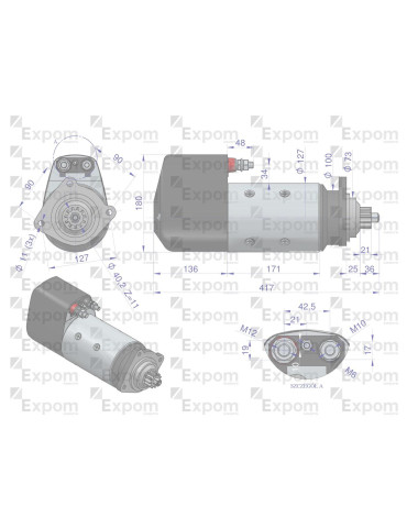 ROZRUSZNIK R20E 24V 
C-385 300875EX
86350913 Z11
 2