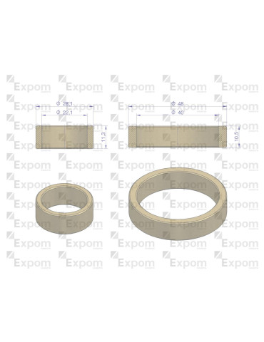 TULEJKI ROZR.R-20
86350910  AR 163295
R20
86350910EX 2