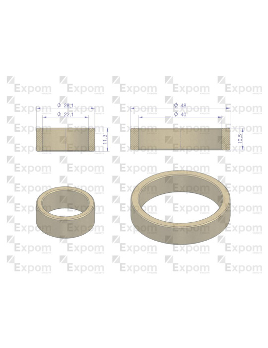 TULEJKI ROZR.R-20
86350910  AR 163295
R20
86350910EX