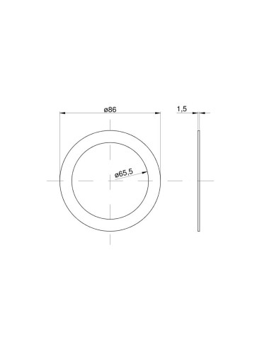 PODKŁADKA 80126072 
CYL WZM MOM cierna 2