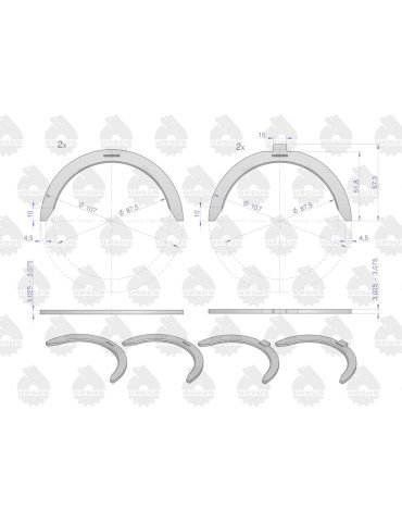 PÓŁPIERŚCIENIE N025
9125062011U
80002208 80002041
 2