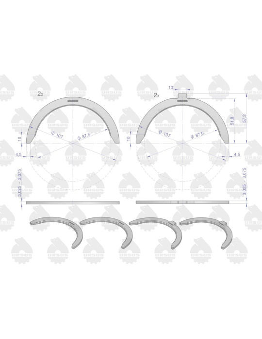 PÓŁPIERŚCIENIE N025
9125062011U
80002208 80002041
