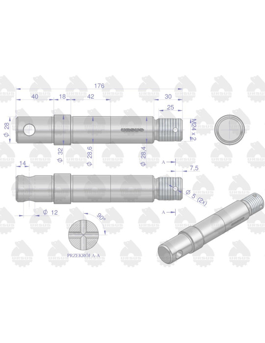 SWORZEŃ 89400003
ramienia podnośnika do wieszaka