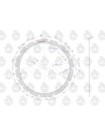 Uszczelka 80161036
rąbkowana koła koronowego zwolnicy
 
 
2 2