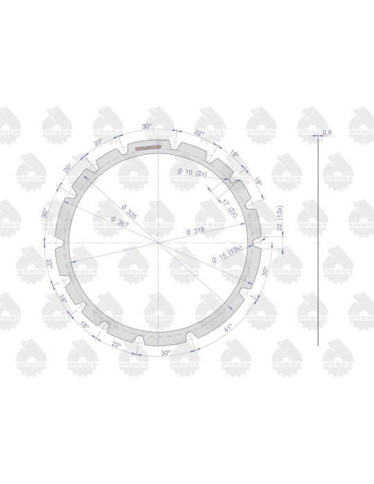 Uszczelka 80161036
rąbkowana koła koronowego zwolnicy
 
 
2