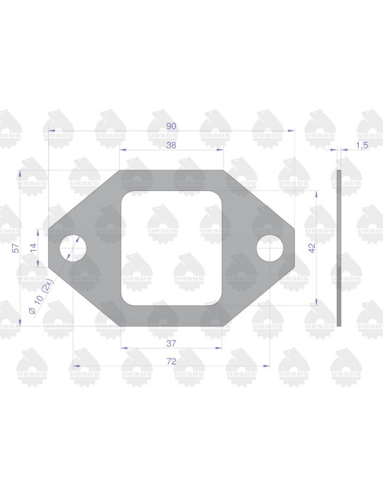 Uszczelka 80005091 KOLEKTOR WYDECHOWY
 80005091
kolektora wydechowego