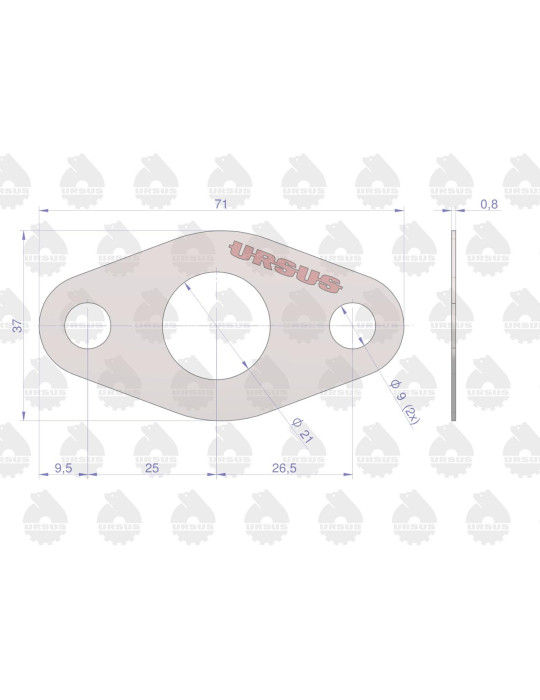 Uszczelka 89022022
przewód oleju zlewny turbo