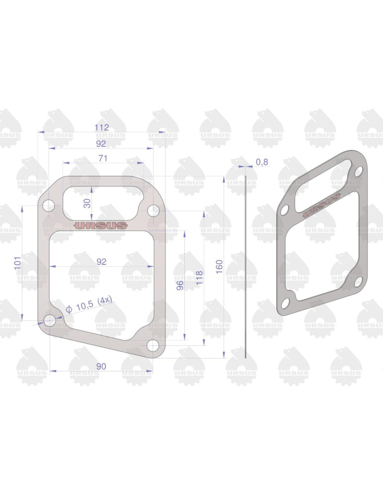 U 89017012 KORPUS POMPY WODY PŁASKI WIRNIK
pod podstawę pompy wody C-385