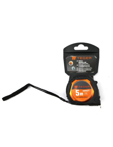 MIARA ZWIJANA 5M 27MM TEGER
T-AM-007
Miara stalowa rozwijana kompaktowa 5m 27mm grubość taśmy 0,16mm TEGER
Indeks T-AM-007 2