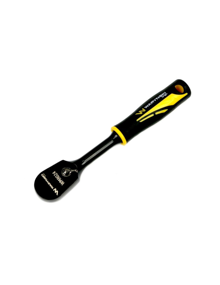 GRZECHOTKA 1/4" 90T PÓŁHERME 
WMR024
Grzechotka semihermetyczna 1/4". 90 T. Waryński