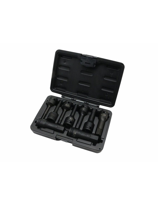 ZESTAW NASADEK UDAR IMBUS H4-H19
WMU289
Zestaw nasadek udarowych 1/2 imbusowych ze stali CrMo H4-H19 HEX 9 el Waryński
