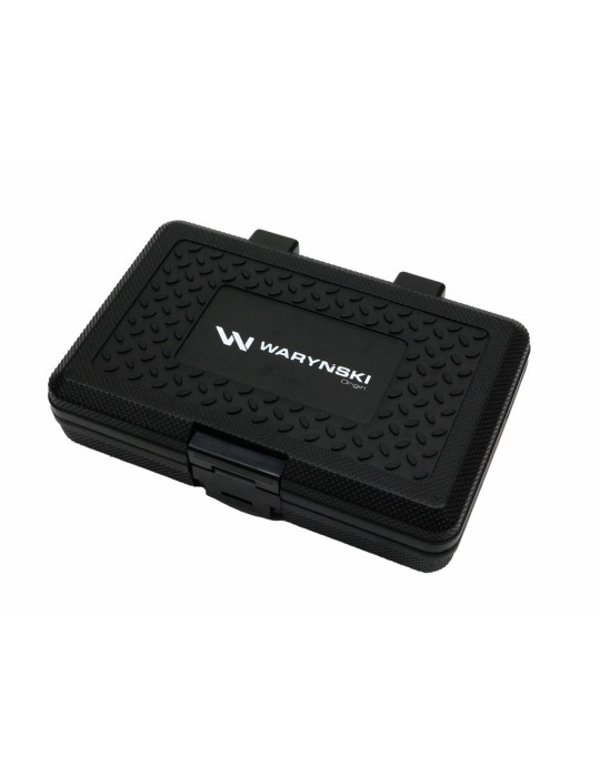 ZESTAW NASADEK UDAR IMBUS H4-H19
WMU289
Zestaw nasadek udarowych 1/2 imbusowych ze stali CrMo H4-H19 HEX 9 el Waryński
