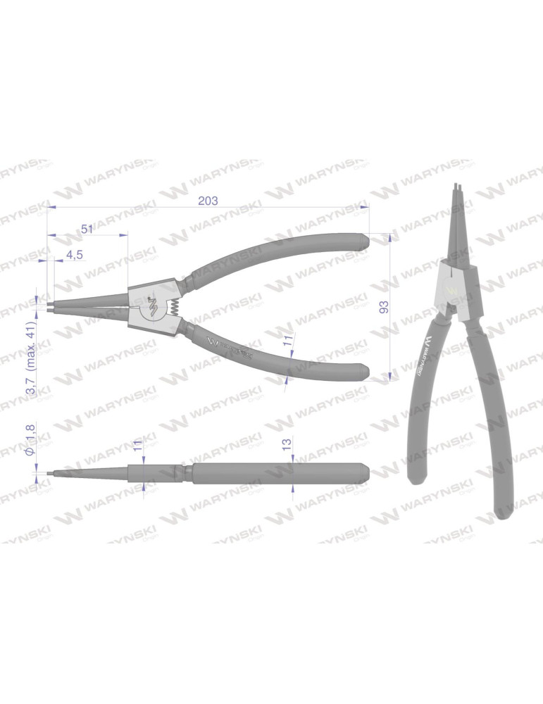 SZCZYPCE DO PIER.OSAD.Z 200 PROSTE Waryński
WMP109