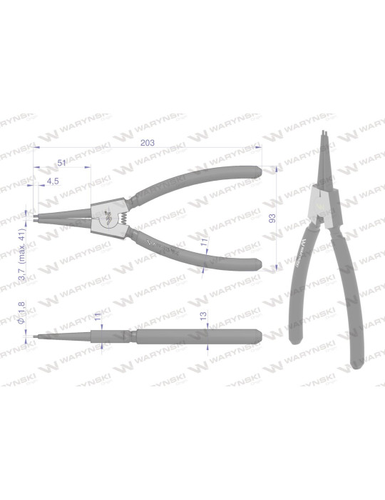 SZCZYPCE DO PIER.OSAD.Z 200 PROSTE Waryński
WMP109