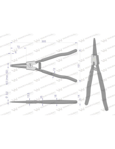 SZCZYPCE DO PIER.OSAD.Z 300 PROSTE Waryński
WMP117 2