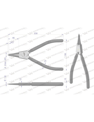 SZCZYPCE DO PIER.OSAD.Z 240 PROSTE Waryński
WMP113 2